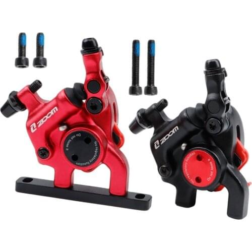 CATAZER Road Gravel CX Bicycle Mechanical Line Pulling Hydraulic Disc Brakes Set Flat Mount Calipers Anodized Clamp Bike Parts