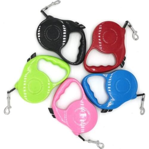 3M 5M Colorful Retractable Dog Leash Extending Puppy Walking Leads Pet Dog Running Leashes Hands Freely Great For Walking Dog