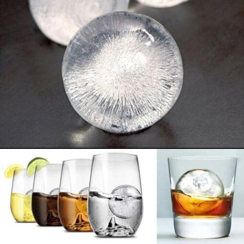 Ball Ice Molds DIY Home Bar Party Cocktail Use Sphere Round Ball Ice Cube Makers Kitchen Ice Cream Moulds