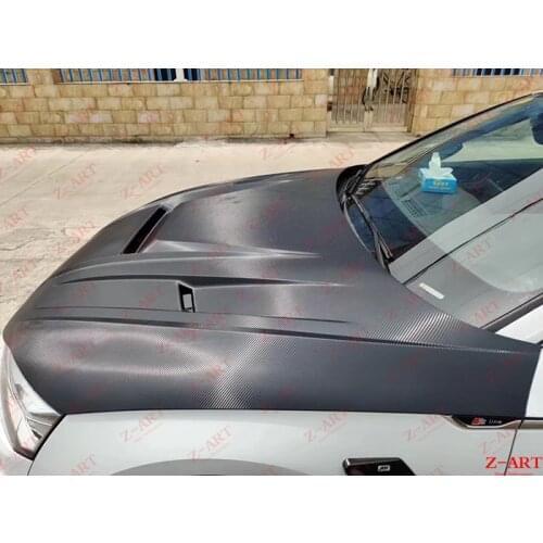Z-ART carbon fiber engine bonnet for Audi A5 S5 carbon fiber engine hood for Audi A5 S line S5 2017-2019 steel engine cover