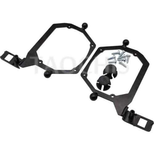 TAOCHIS Car Styling frame adapter module set DIY Bracket for Land rover range rover sport 2014 Hella 3r 5 Q5 Projector lens
