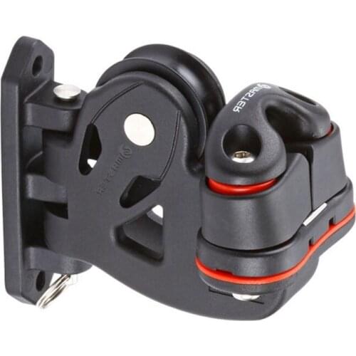 Marine Boat Yacht Sailboat Hardware 40mm 1 9/16 inch Swivel-exit Fairlead Cleat Block Small Boat Block Master PE-0401F
