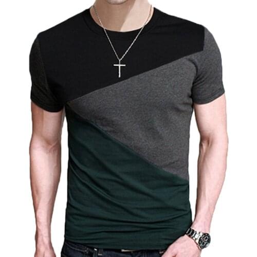 Summer T Shirt Men Designs Slim Fit Crew Neck Short Sleeve Shirts Mens Casual Tshirt Tee Tops Tshirts Plus Size 5XL T-shirt