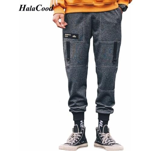 Hot Sell New Brand Men Cotton Large Size Harem Pants Mens 2019 Hip Hop Block Casual Joggers Sweatpants Trousers Male Streetwear