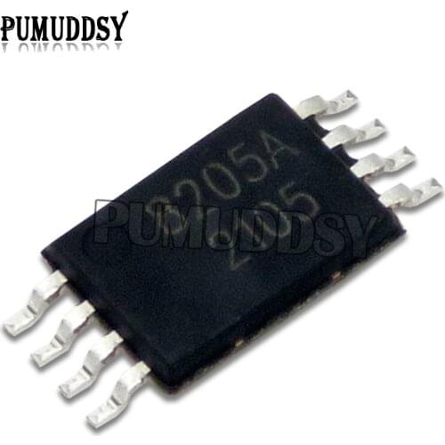 10PCS 8205A TSSOP8 CEG8205A TSSOP FS8205A STN8205A 8205 TSSOP-8 MSOP-8 SMD New And Original IC Chipset