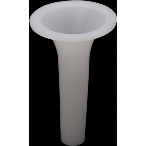 Plastic #8 Size Meat Grinder Sausage Stuffer Tube Horn Funnel For Filling Meat D0AC