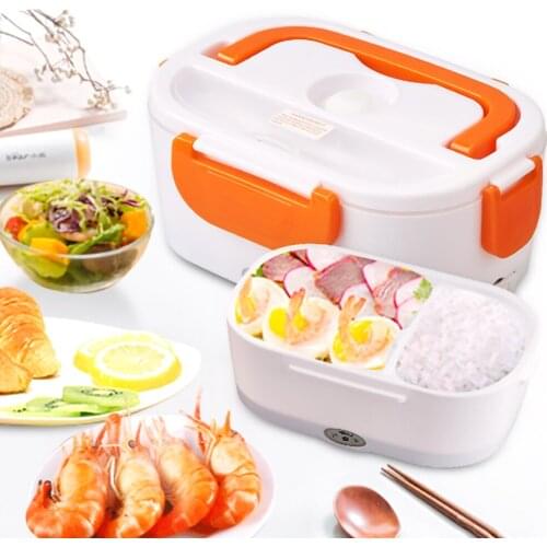 Removable Stainless Steel Bento Box for in-car Home Portable Lunch Heater