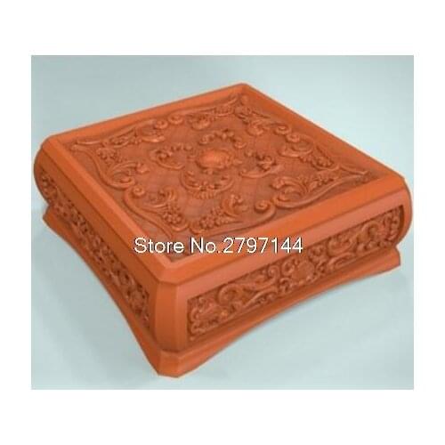 Box 3D model relief figure STL format Religion Jewelry box 3d model relief for cnc in STL file format