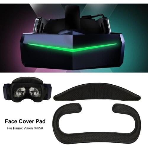 Replacement PU Face Cushion Face Cover For Pimax Vision 8K/5K VR Bracket Protective Mat Foam Leather Eye Pad VR Accessories HOT