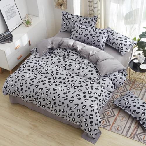 Modern Geometric print bedding King Bedding Sets Comfortable Duvet Cover Set Bedroom Pillowcase Duvet Covers 3/4 pcs Bed Set