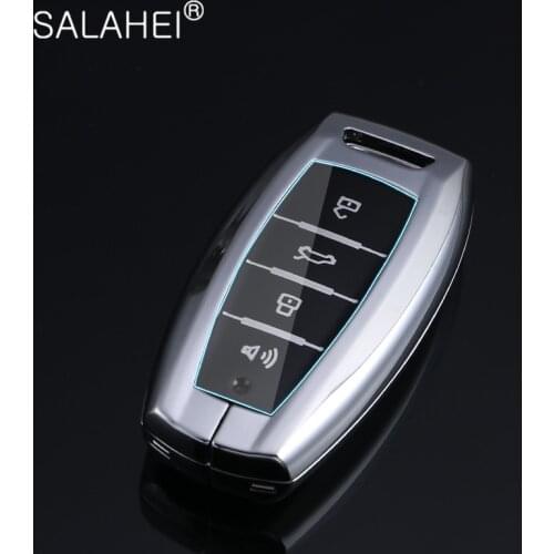 Car Tpu Smart Full Key Case For Haval Coupe H1 H2 H4 F5 H7 H8 H2S H6 2015 C50 H9 M6 F7 F7X Auto Keychain Zinc Alloy Key Cover