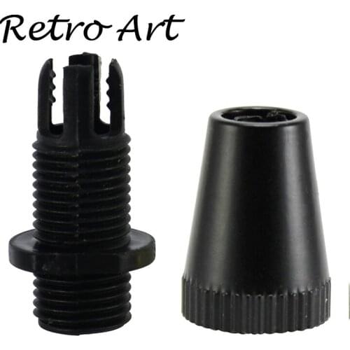 Vintage Cable Strain Relief Metal Cord Grips For lamp socket