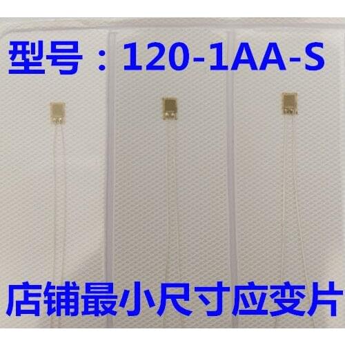 10pcs 120-1AA strain gauge / strainometer 120-1AA-S Microstrain gauge silver plated wire length 3cm 120+-2ohm strain foil