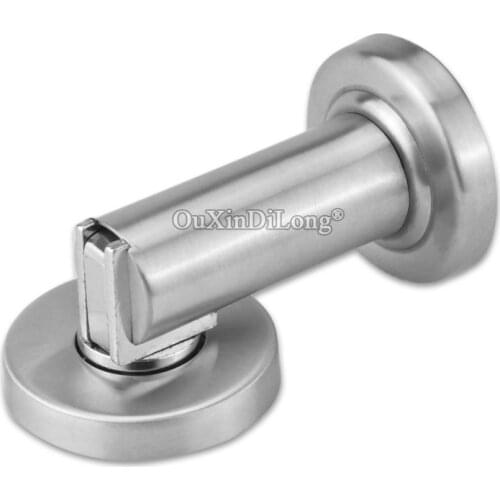 High Quality 4PCS Stainless Steel Powerful Magnetic Door Stops Home Office Gate Door Doorstop Stopper Catch Holder