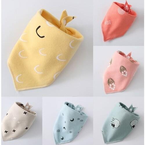 Printed Small Dog Bibs Grooming Cat Scarf Triangular Bandana Adjustable Cotton Soft Breathable Puppy Dog Bibs Washable Dog Bibs