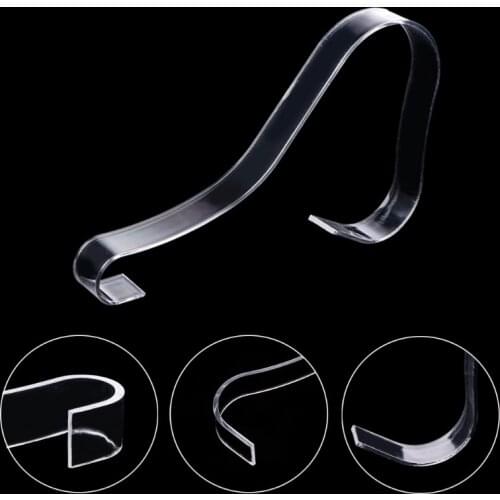 Clear Acrylic Shoes Display Rack Stand Shoes Store Holder Plastic Hanging Hook
