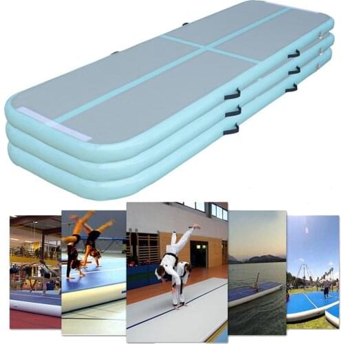 5M*1M*0.2M Or 5M*2M*0.2M Gymnastics Mat For Training Top Quality Inflatable Air Track Mats With Pump Cheap Air Floor Airtrack