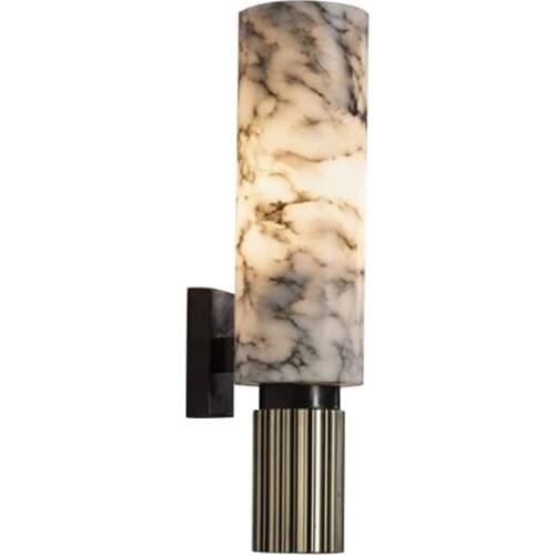 Nordic Spanish cloud stone wall lamps luxury modern living room lamp copper Chinese art bedroom mirror headlights sconces lights