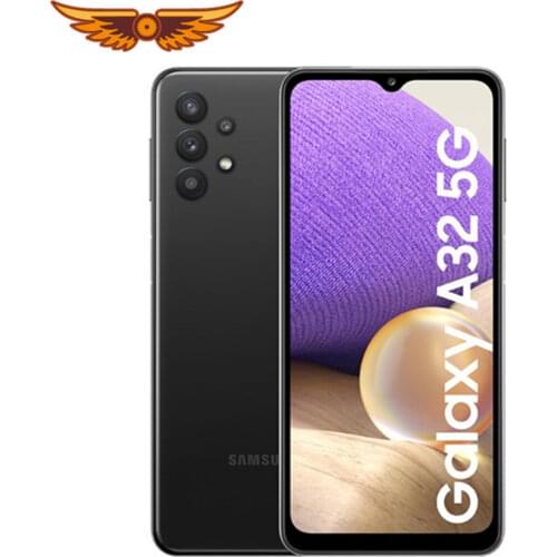 Original Samsung Galaxy A32 5G Octa-core 6.5Inches 4GB RAM 64GB ROM LTE 48MP Quad Camera Fingerprint Android Unlocked Cellphone