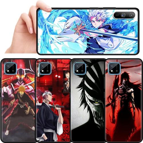Bleach Anime Kurosaki Ichigo Cell Phone Case For Realme 5 6 7 8 Pro 7i C 3 11 15 20 21 GT Neo X50 5G Mobile Phones Shell Coque