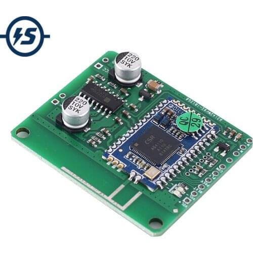 Bluetooth Mono Power Amplifier Board Audio Receiver Module 4ohm 5W 8W Low Power Consumption DC 5V CSRA64110