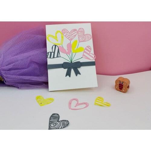 Card Making Supplies Cutting Dies Slimline Card Dies Love Heart Cutting Templates New Scrapbooking Dies Sale Metal Die Diy Mold