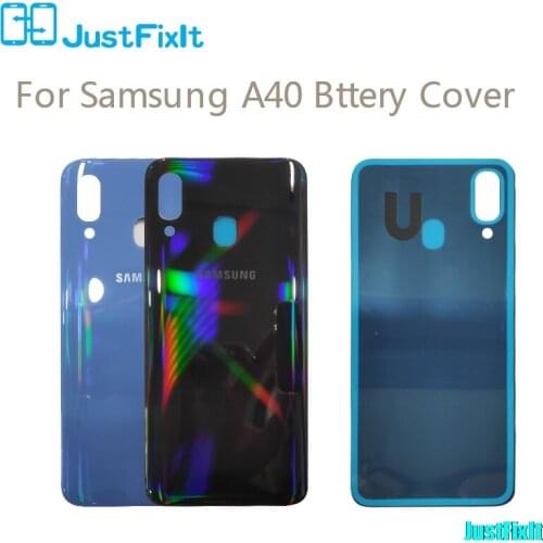 Replace Battery Cover For SAMSUNG Galaxy A40 2019 SM-A405F A405 SM-A405F Back Battery Cover Door Rear Housing Case