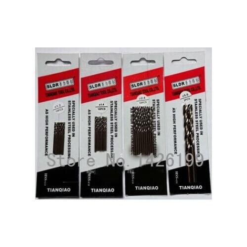 Free shipping 5 pcs 4.5 mm Cobalt containing high speed steel Co-HSS M42 twist drill bits for metal drilling