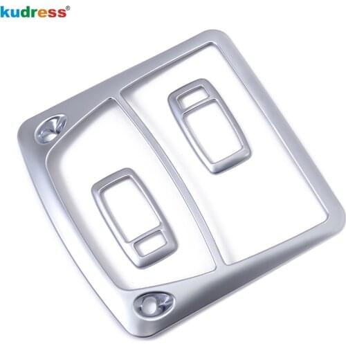 For Nissan Teana Altima 2016 2017 Interior Car Interior Dome Reading Lights Decoration Frame ABS Cover Trim 3pcs