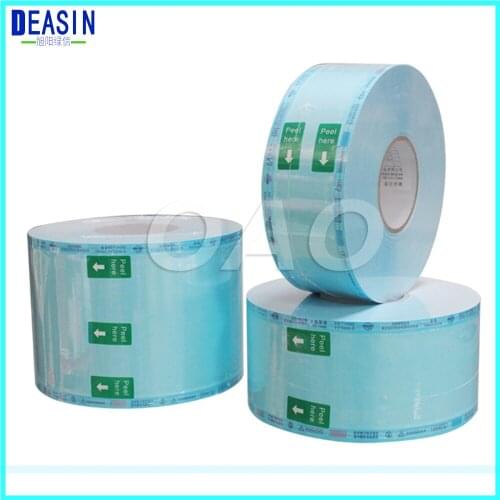 75mm*200meters Sealing machine sterilizing bag dental sealing pocket mouth disinfection bag dental material packing bag