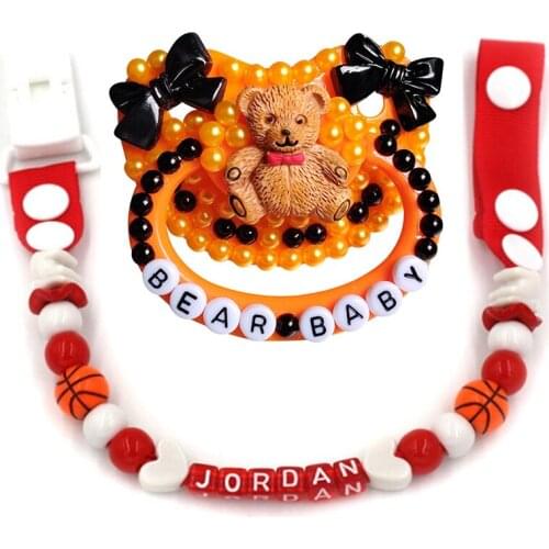 Adult Baby Bottle 100% Handmake Silicone Adult Pacifier - DDLG Pacifier chain Daddy Little Girl Blue