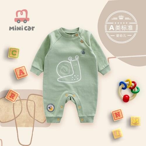 Childrens clothing baby one piece clothes boy baby baby baby babys hatchsuit childrens spring and autumn climbing clothes