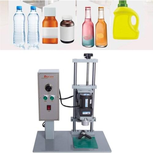 Electric Automatic Capping Machine Desktop Mineral Water Drink Plastic Glass Bottle Cap Package Tools Sealer Screw Cap 20-50mm