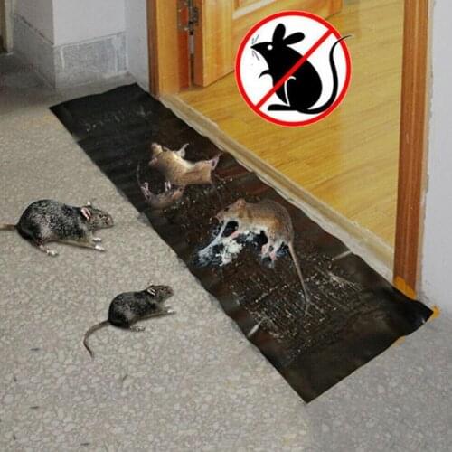 1.2M Mouse Board Sticky Rat Glue Trap Mouse Glue Board Catcher Trap Non-toxic Mouse Reject Mice Pest Control Killer Q6X7