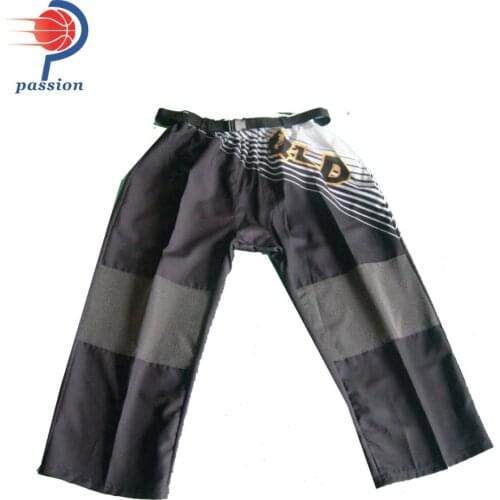 MOQ 5 Pairs $35 Each100%polyester Full Sublimation Inline Hockey Cover Pant Shells With Double Knee