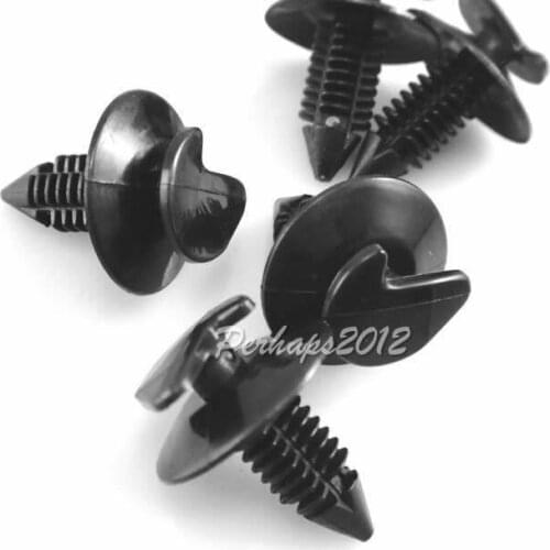 100x Door Trim Panel Clips Nylon Retainer A11349 for 796255 for AMC 4005099 for Chryl 6033862 for Wrangle