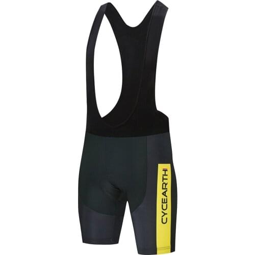 2021 Newest Cycling Bib Shorts Men Cycearth Bike Bibs Shorts 3D Sponge Pad Shockproof Colorful Belt Cycling Bibs Shorts