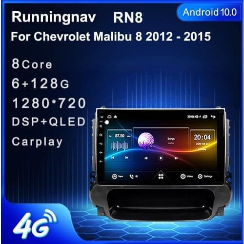 Runningnav For Chevrolet Malibu 8 2012 - 2015 Android Car Radio Multimedia Video Player Navigation GPS