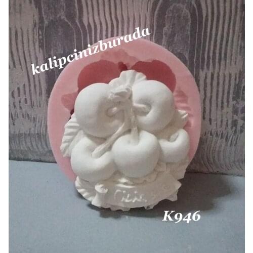 Cherry cake decoration silicone mold bakeware pastry decorative outstanding