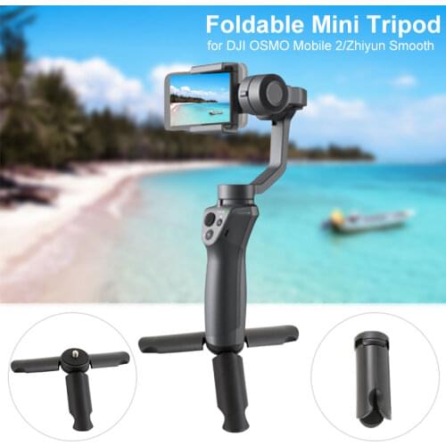 Foldable Mini Tripod for Handheld Gimbal Stabilizer Tripod Stand For DJI OSMO Mobile 2/Zhiyun Smooth Gimbal Accessories Base