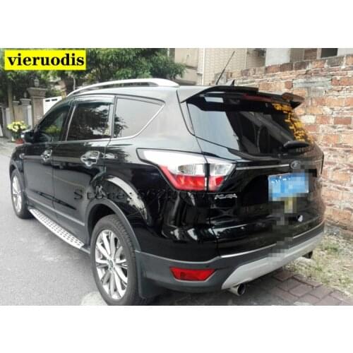 For Escape Kuga Spoiler ST ABS Material Car Rear Wing Primer Color Rear Spoiler For Ford Escape Kuga ST Spoiler 2013-2017