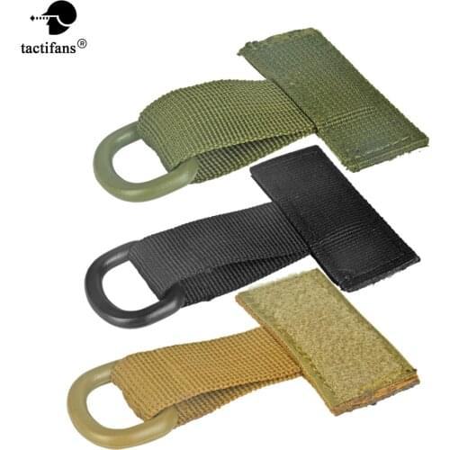 Tactical T-ring With D-ring For Molle PALS Vest Plate Carrier Armor Backpack Bag Airsoft Shooting Hunting Accessories Nylon