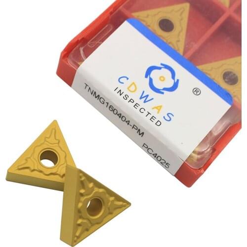 High quality TNMG160404 PM PC4025 Carbide insert milling turning tool Lathe tool Turning insert for machining steel parts