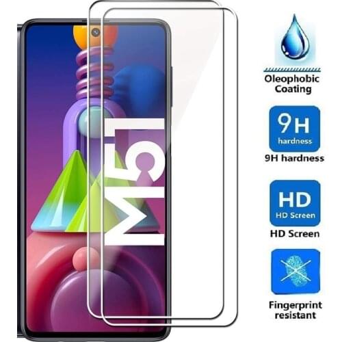 For Samsung M51 6.7" Protective Tempered Glass For samsung m51 M m 51 Explosion proof Screen Protector SM-M515F