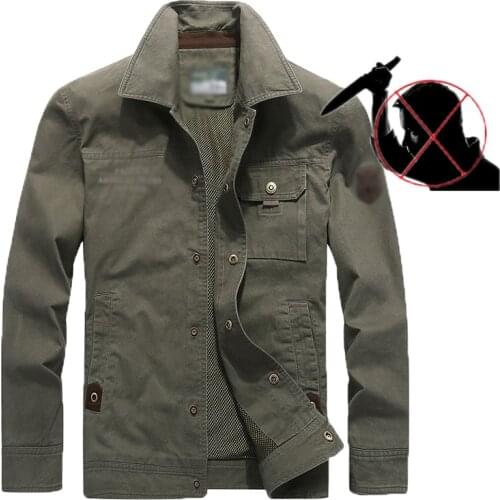 Self Defense Anti Cut Clothing Anti-stab Anti-Knife Businessman Protective jackets Cut Resistant stabfree Men Jacket Soft Outfit