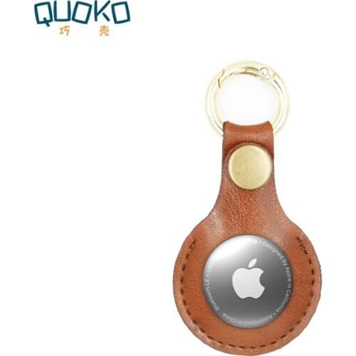 PU Leather Protective Sleeve For Apple Locator Tracker Anti-lost Device Keychain Protective Sleeve Hot For Apple Airtags