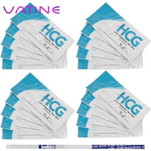 Pregnancy Test Kit Urine Measuring Adult Products Early Pregnancy PH Test Strips LH HCG EARLY Testing Kits 20Pcs