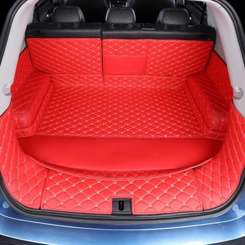 3D Full Covered Waterproof Boot Carpets Durable Custom Special Car Trunk Mats for Jaguar XE XEL XK SJL XJ F/S/X-Type XF F-PACE