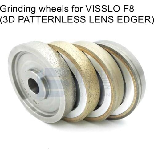 3D PATTERNLESS LENS EDGER/ F8 PC/Glass grinding /Finishing/Polishing wheel for len eger Auto eyeglass grinding machine,VISSLOF8