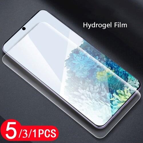5/3/1Pcs for Samsung Galaxy S20 Ultra S10 5G S10E lite S9 S8 plus S7 edge tempered protective glass screen protector phone film